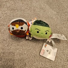 Disney Marvel Tsum Tsum Mini Plush Lot   Hulk  Falcon 3.5    Avengers Collectio