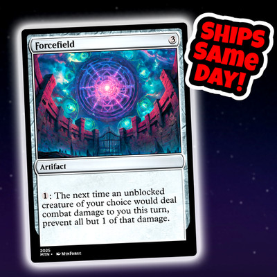 Forcefield - Custom Art Magic: The Gathering Playtest Card - Commander EDH
