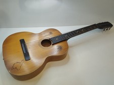 Vintage USSR Soviet Acoustic Guitar Lunacharsky Leningrad For Repair / Parts