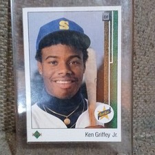 Upper Deck 1989 Star Rookie Ken Griffey Jr. #1 Seattle Mariners Baseball Card