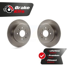 Rear Disc Brake Rotors Pair For 2002-2003 Honda Civic 2001-2005 Acura EL SiR Si