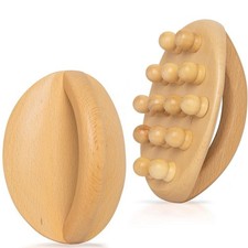 Wood Therapy Massage Tools Lymphatic Drainage Massager for Body Shaping Mader...