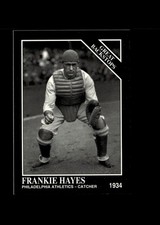 Frankie Hayes CATCH : 1993 Conlon Collection Card #864 : Philadelphia Athletics