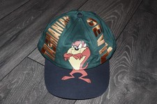 VINTAGE 1994 LOONEY TUNES TASMANIAN DEVIL TAZ SNAPBACK HAT CAP VG RETRO 1990's