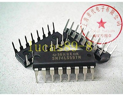 5 x SN74LS597N DIP16 8-BIT SHIFT REGISTERS *nl