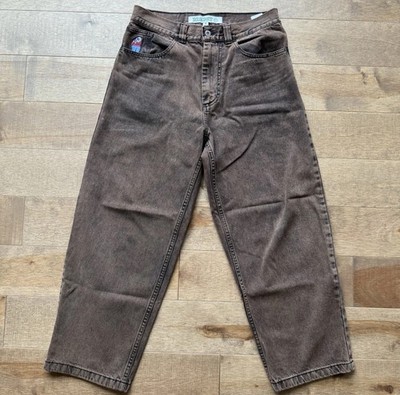 Polar Skate Co Big Boy Denim Pant Brown/Black Small Brand New