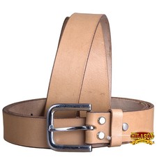 HILASON Western Genuine Leather Belt for Men Women Cowboy Cowgirl Handmade