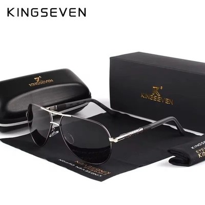 Aluminum HD Men's Driving Sunglasses Polarized UV 400 Sport Aviator Sunglasses