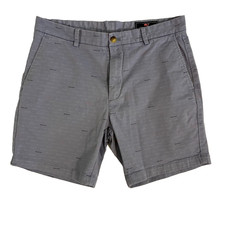 Vineyard Vines Chino Shorts Mens Size 34 Blue Preppy Golf Surfboard AOP