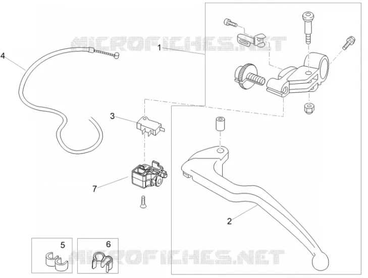 Palancas de embrague de freno cortas CNC para Aprilia RSV4 1000 RR RSV4 1100 Tuono 660 RS660 Foto 3 de 4