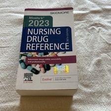 Skidmore Nursing Drug Référence Series Mosby's 2023 Nursing Drug Référence EUC