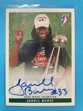 Janell Burse – 2005 Rittenhouse WNBA “2004 WNBA Champion” autograph (Storm)