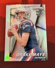 2024 Panini Prizm - Prizm Flashback Rookie Drake Maye #10 Silver Prizm (RC)