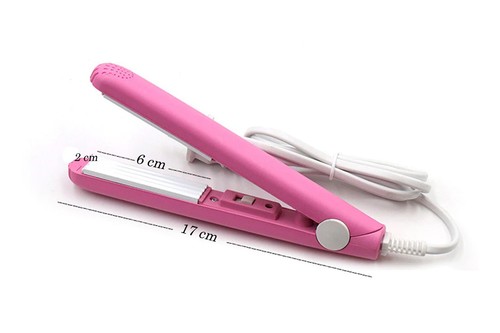Piastra per capelli frise da viaggio portatile mini da borsa in ceramica HD-002 - Foto 5 di 6