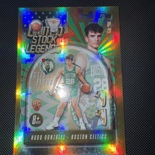 2025 Topps Basketball Target Hugo Gonzalez Celtics Limited Stock Legends Rookie 