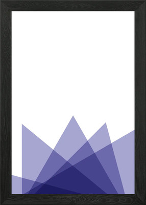 Farbverlauf Abstrakt Gerahmtes Wandbild Poster Leinwanddruck Bild