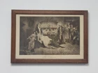 Original Victorian framed print of 'The Elopement' by John A.Lomax