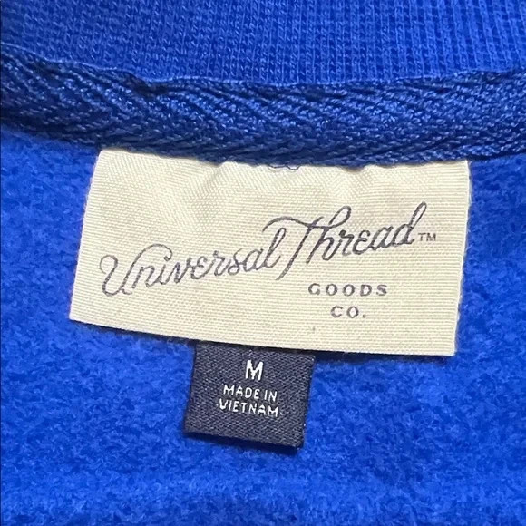 Universal Thread Vibrant Blue JOY Sweatshirt size… - image 2
