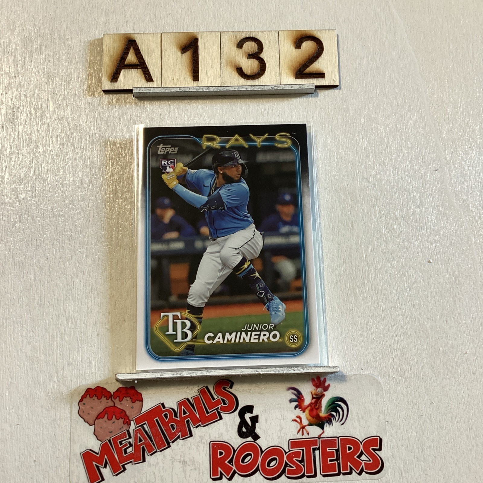 2024 Topps Junior Caminero #628 Rookie