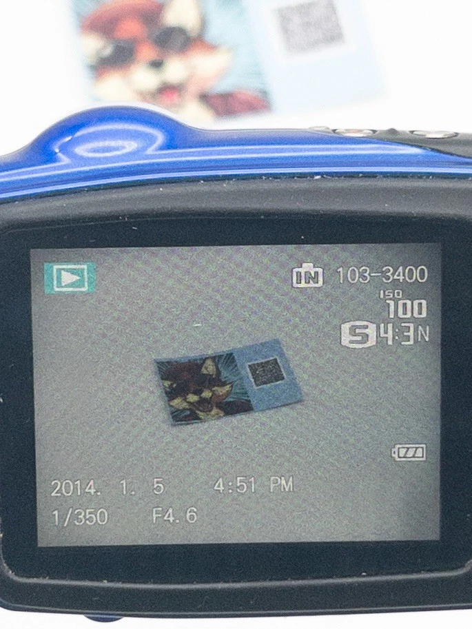 Fujifilm FinePix XP70 16.4MP Digital Camera Blau 🦊 Waterproof Wassersport - Bild 2 von 4