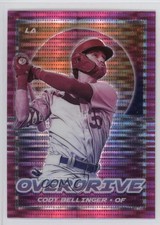 2021 Panini Chronicles Overdrive Pink Pulsar Prizm Cody Bellinger #19 1t2n
