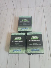 Gel Blaster Starfire 10000 Glow In The Dark Gellets Lot of 3 New in Package