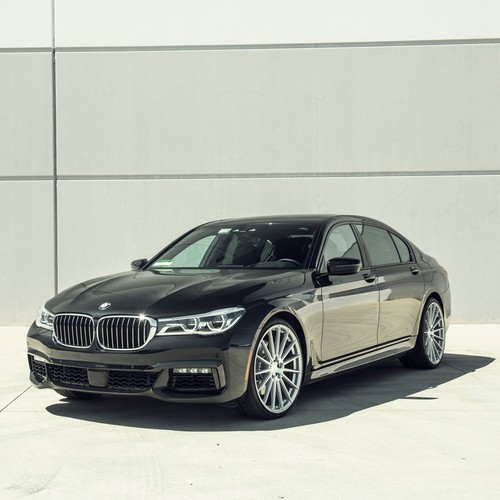 20 " Avant Garde M615 Argenté 20x8.5 20x9.5 Roues Jante Pour Hyundai Genèse - Photo 7 sur 12