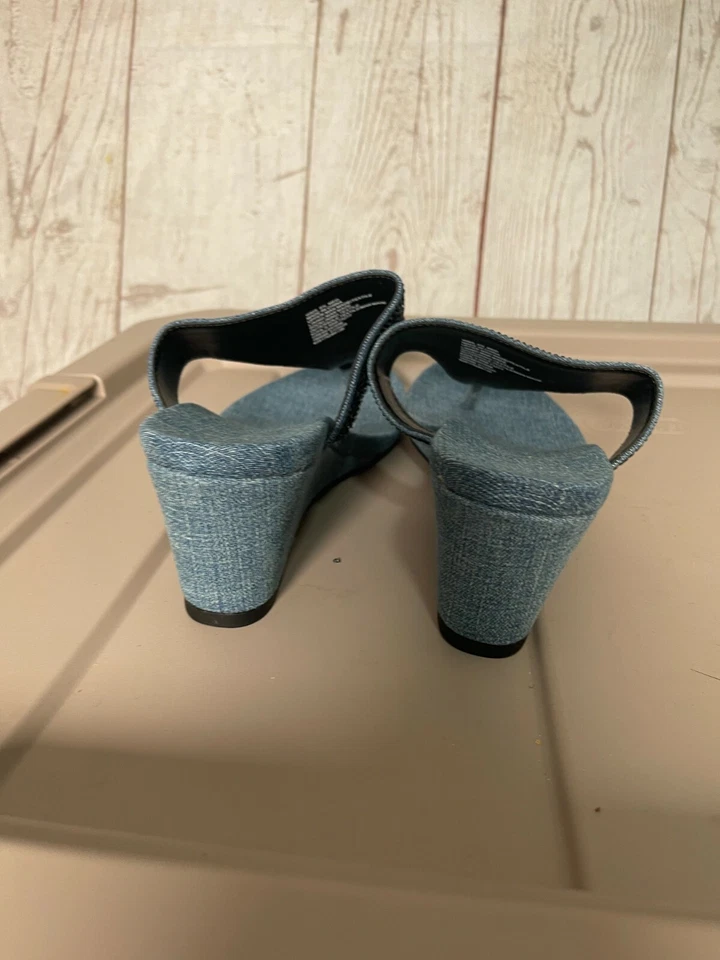 Sandalias de cuña Simply Vera Wang Grebe para mujer talla 8 1/2 medianas Foto 3 de 4