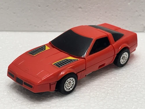 Vintage Bandai 1984 Gobot Tic Tac Red Corvette Combiner/Puzzler CLEAN! NICE!!