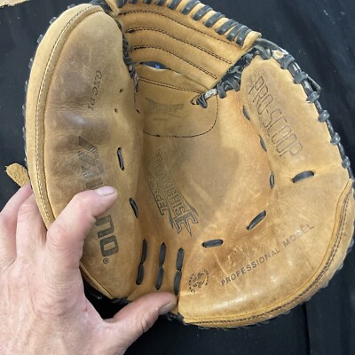 ★Jacobno10★ Mizuno GXC 91 Professional Model Pro Scoop Baseball Catchers Mitt