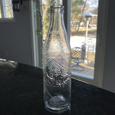 Vintage Coca Cola Empty 10 OZ Soda, Bottle, Clear Glass