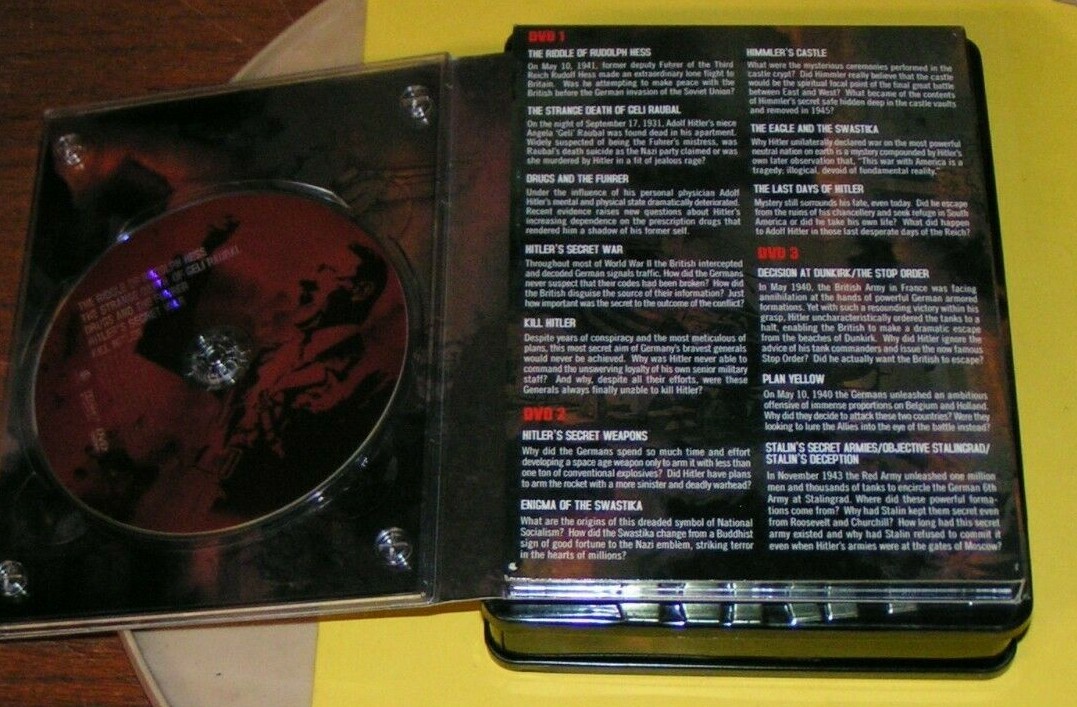 Unsolved Mysteries of World War II (DVD, 2008, 3-Disc Set) 628261037094 ...