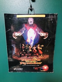 Vintage retro video game posters and promo ad Playstation xbox NES PC 80,90,2000