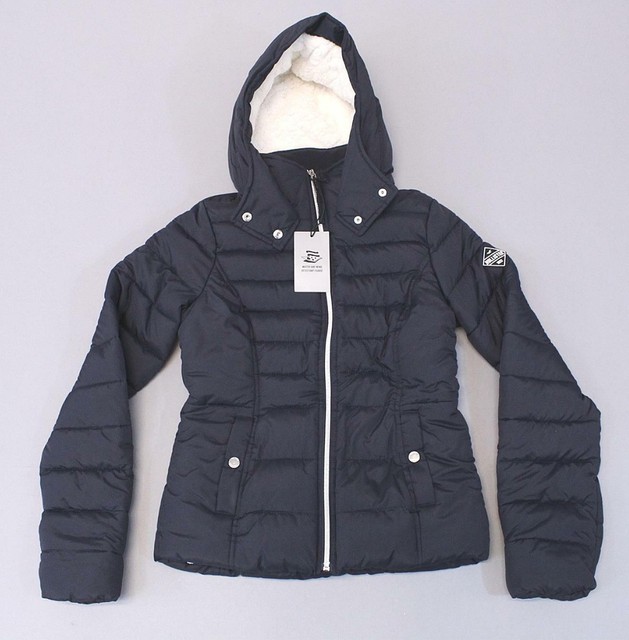 sherpa lined puffer jacket hollister