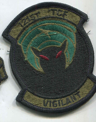 USA Patch 121st T C F Vigilant 75 mm (z328)