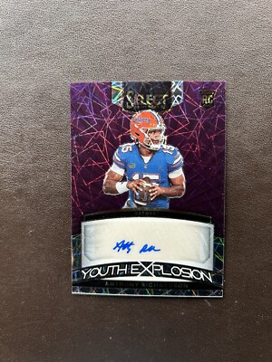 2023 Select ANTHONY RICHARDSON Purple Prizm Youth Explosion Auto RC /25 Colts