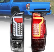 Pair Led Tail Lights For 2016-2023 Toyota Tacoma Rear Brake Lamps Clear Lens Pair Led Tail Lights For 2016-2023 Toyota Tacoma Rear Brake Lamps Clear Lens