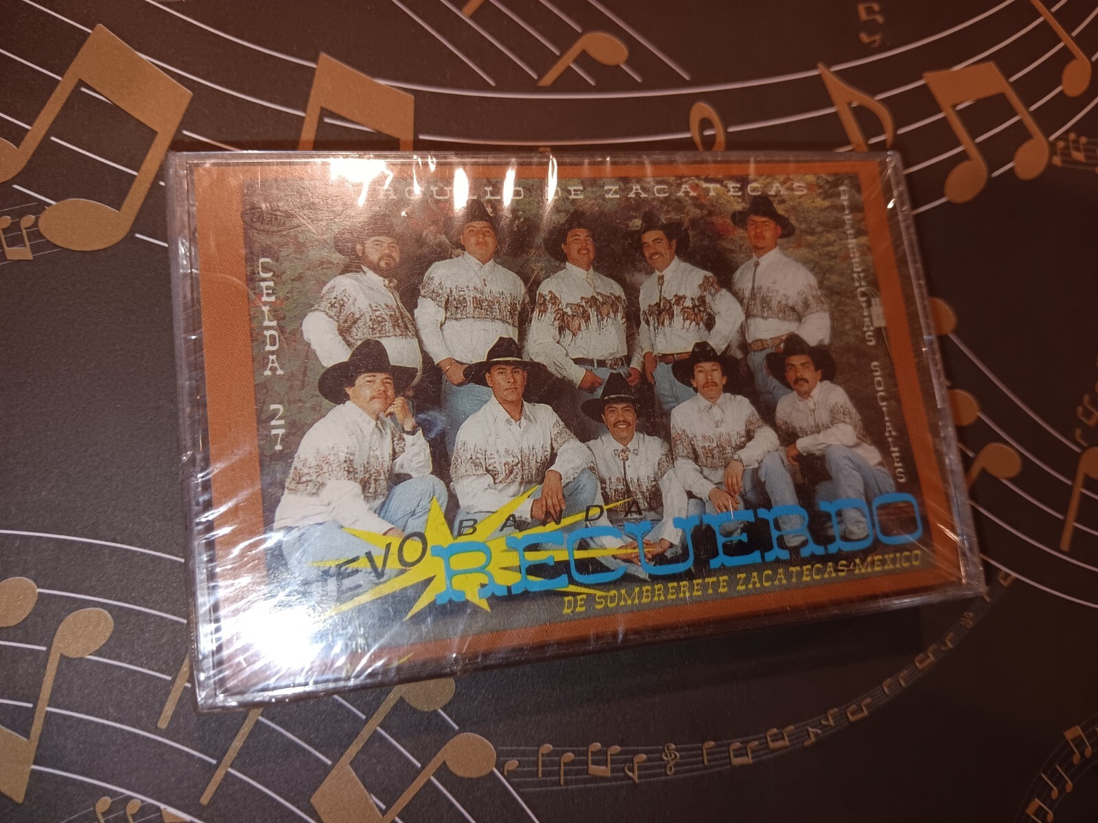 Banda Nuevo Recuerdo De Sombrerte Zacatecas Cassette Sellado Dr Records