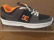 DC Skate Lynx Zero Grey/Orange Size 11.5 Mens Shoes