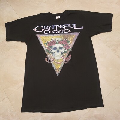 VTG Grateful Dead Mens L Large Summer Tour 1993 AOP 90s