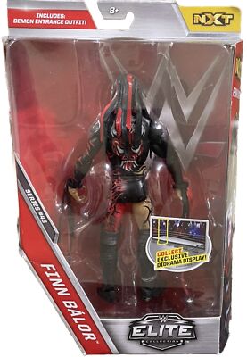WWE Elite Finn Balor Demon Series 46 Wrestling Figure NXT Diorama