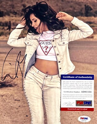 CAMILA CABELLO Autograph SIGNED 8