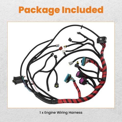 Wiring Harness Engine For Ford Super Duty F-250 F-350 F-450 7.3L YC3Z12B637BA - Picture 4 of 12
