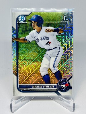 Martin Gimenez 2022 Bowman Chrome Mega Box Mojo 1st Refractor #BCP-97 Blue Jays