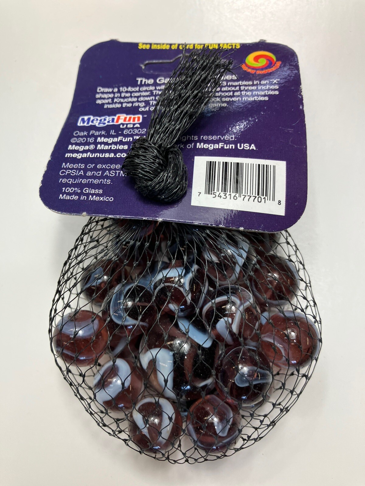 Net Bag of Octopus Mega Marbles