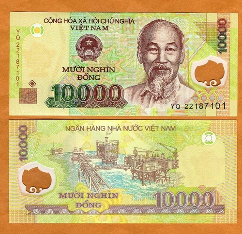 Vietnam, 10000 (10,000) dong, 2018 P-119k, POLYMER, UNC