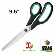 9.5 QUALITY UPHOLSTERY TAILORS SCISSORS Fabric Material Dressmaking Cutter Shear