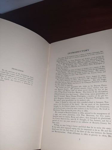 The Old Plantations and Their Owners of Brazoria County Texas Abner Strobel - Picture 3 of 3