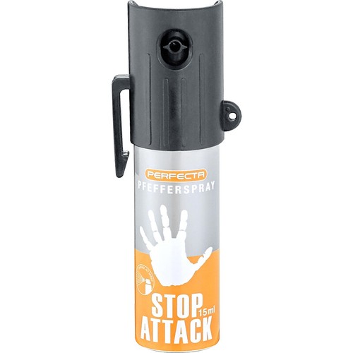 Perfecta Stop Attack Spray Pfefferspray JET FOG Abwerhspray Tierabwehr NEU - Bild 3 von 13