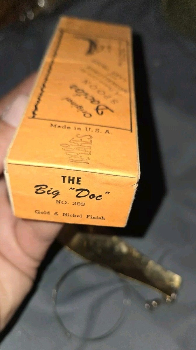 Leurre Cuillère Docteur Spoon Pour Gros Brochets (Muskie) - Modèle "The Big Doc N°285", Occasion